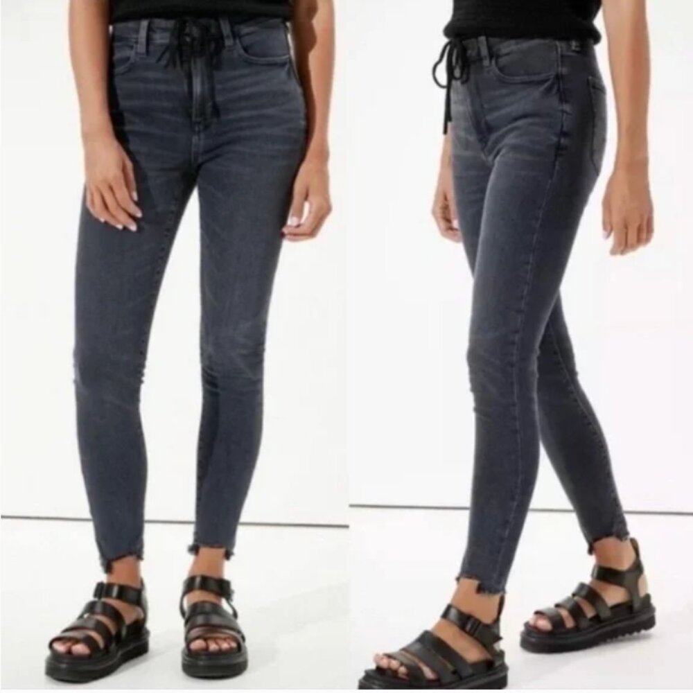 american eagle super high rise jegging